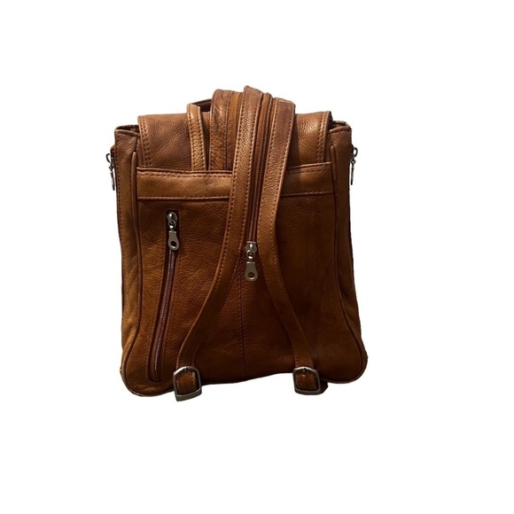 Paul‎ & Taylor Genuine Brown Leather Small Backpack main image 12